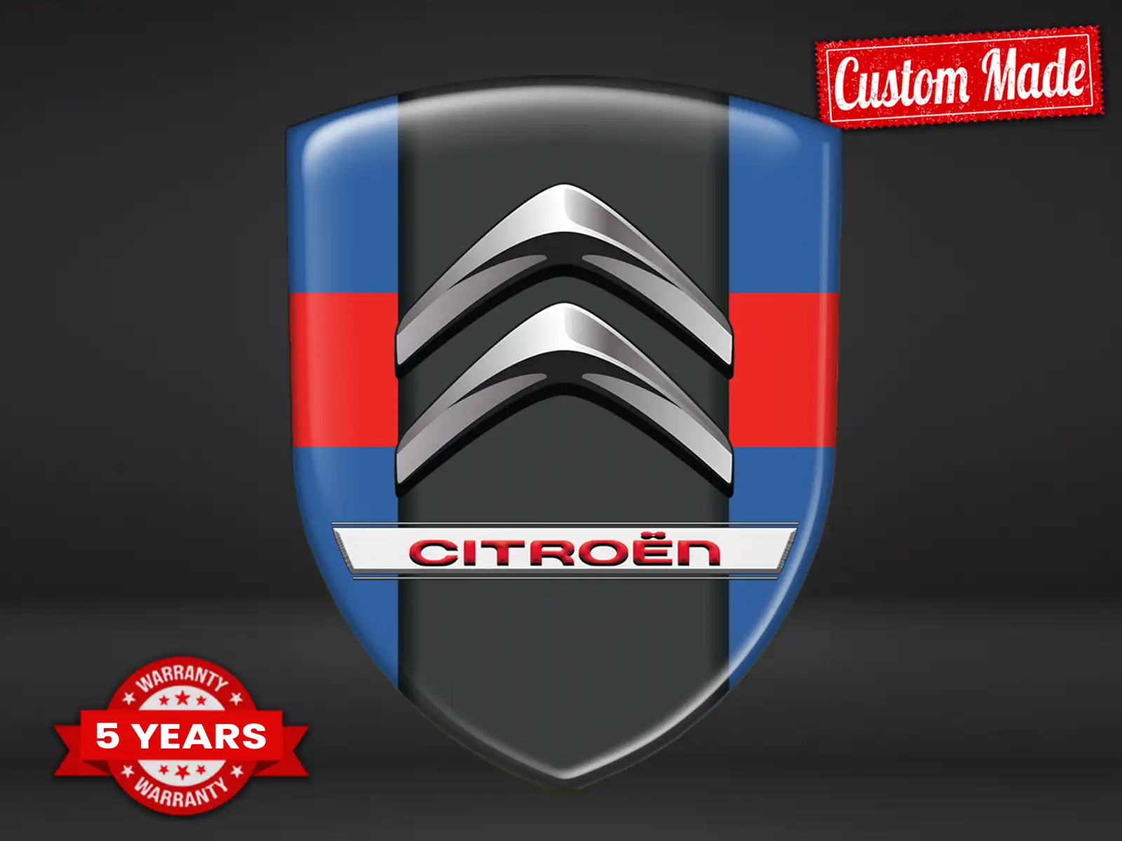 Citroen Emblèmes Silicone Auto Sport Qualité Pro